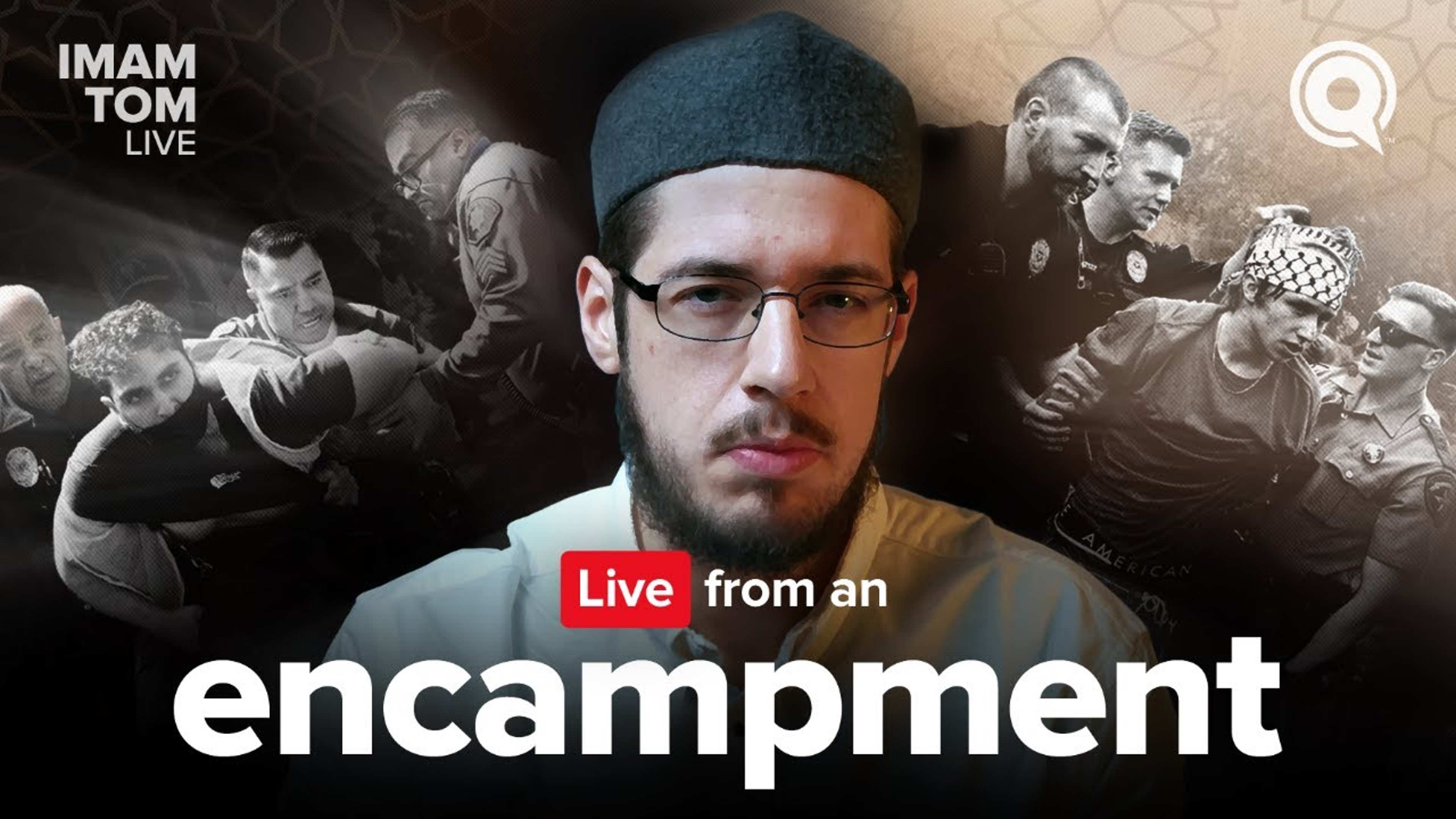 Live Revolution: The West Rallies for Gaza | Imam Tom Live