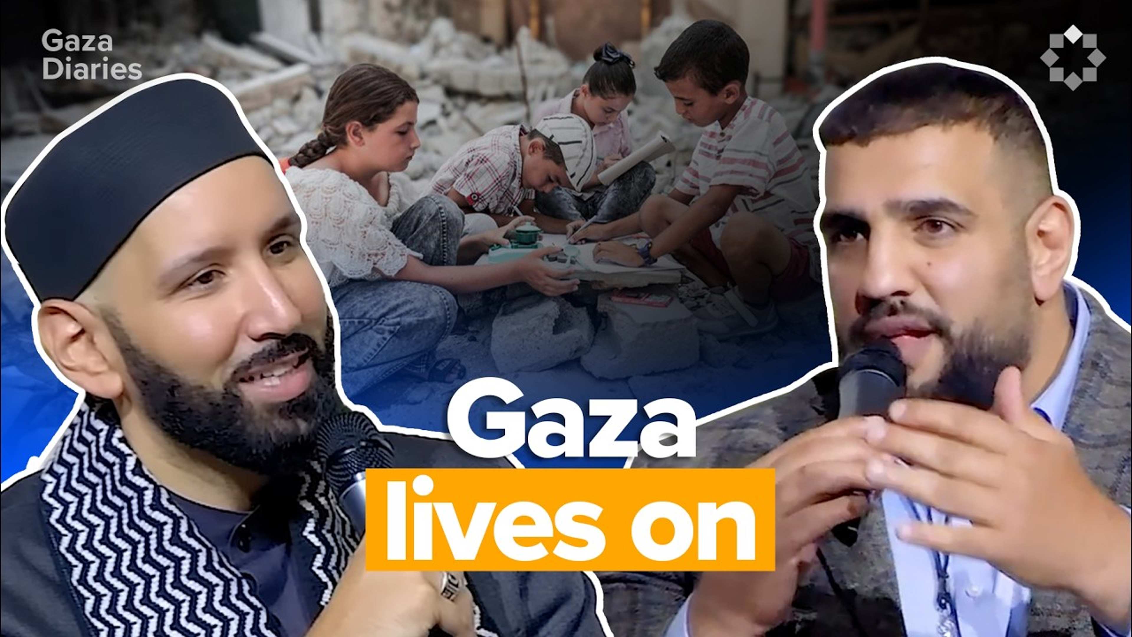 He Found His Wife in Gaza | Gaza Diaries | Dr. Omar Suleiman & Dr. Mohamed Mustafa