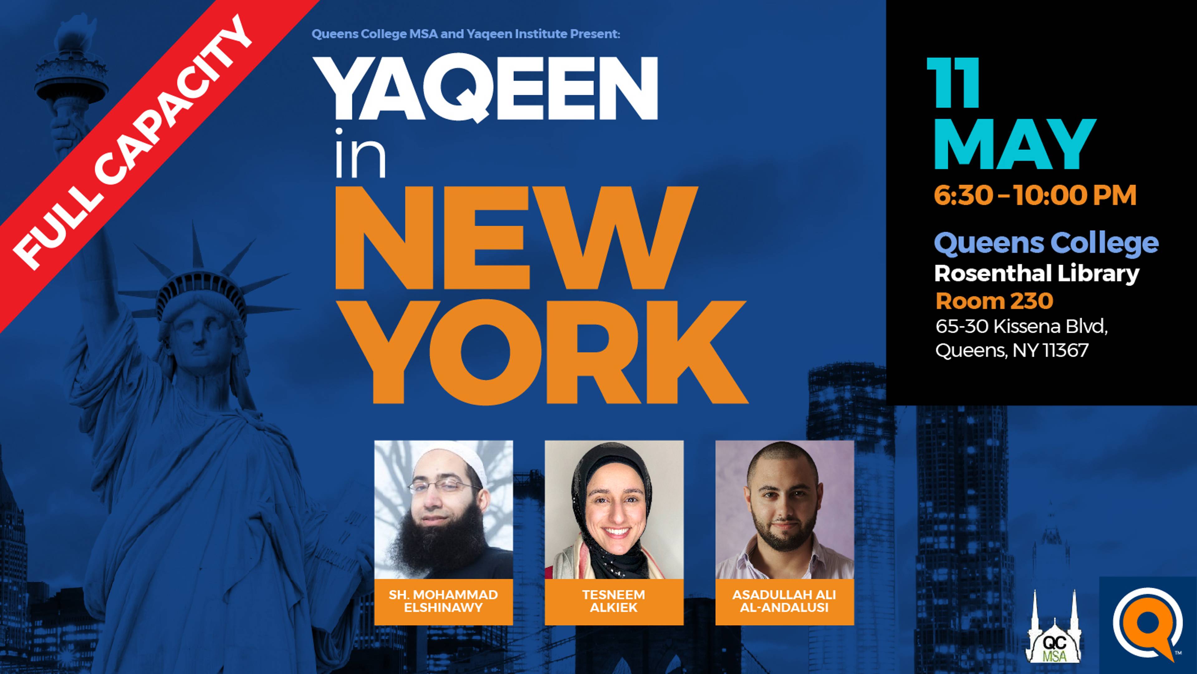 Yaqeen in New York