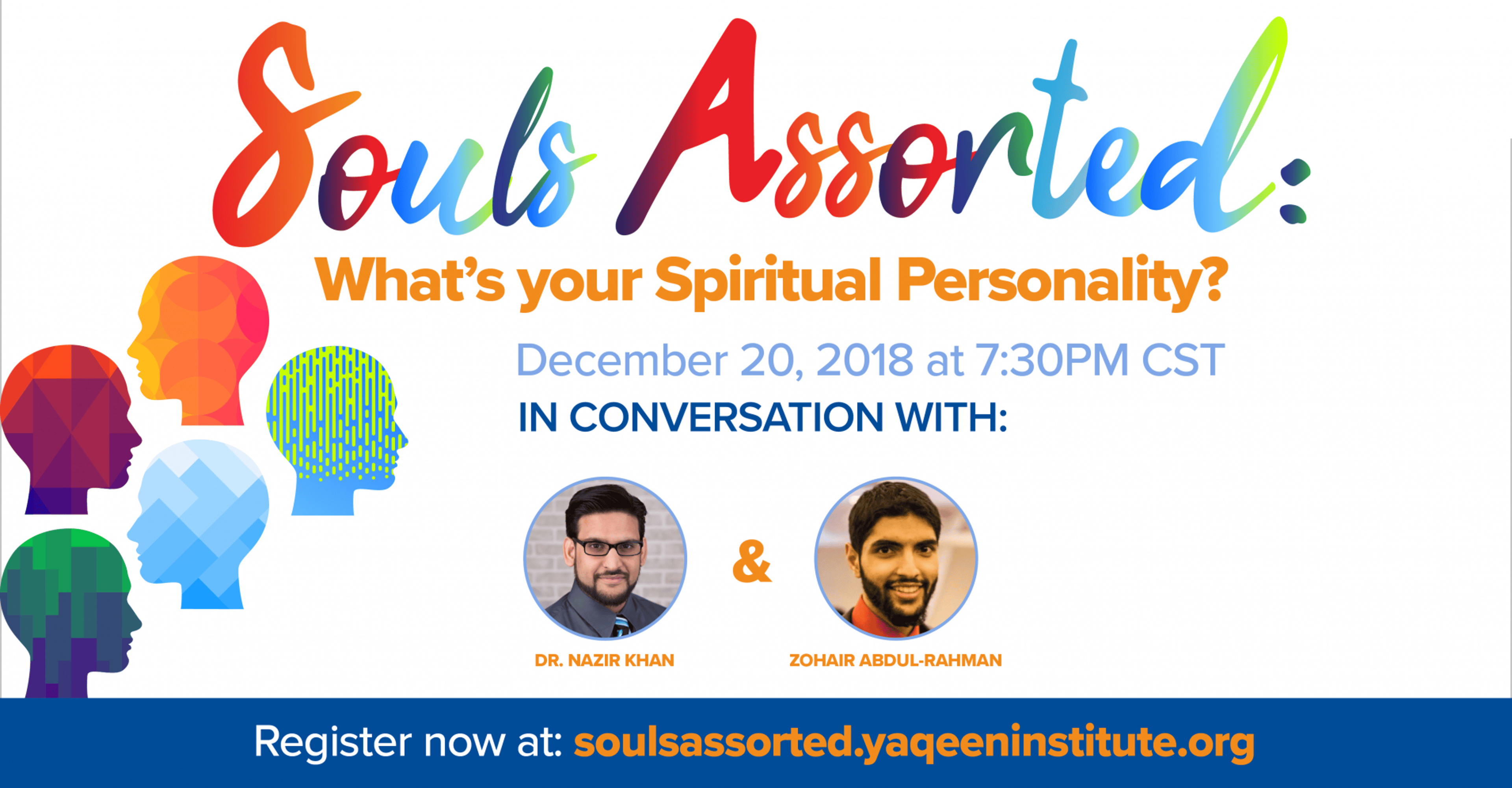 Upcoming Webinar | "Souls Assorted: What's Your Spiritual Personality?"