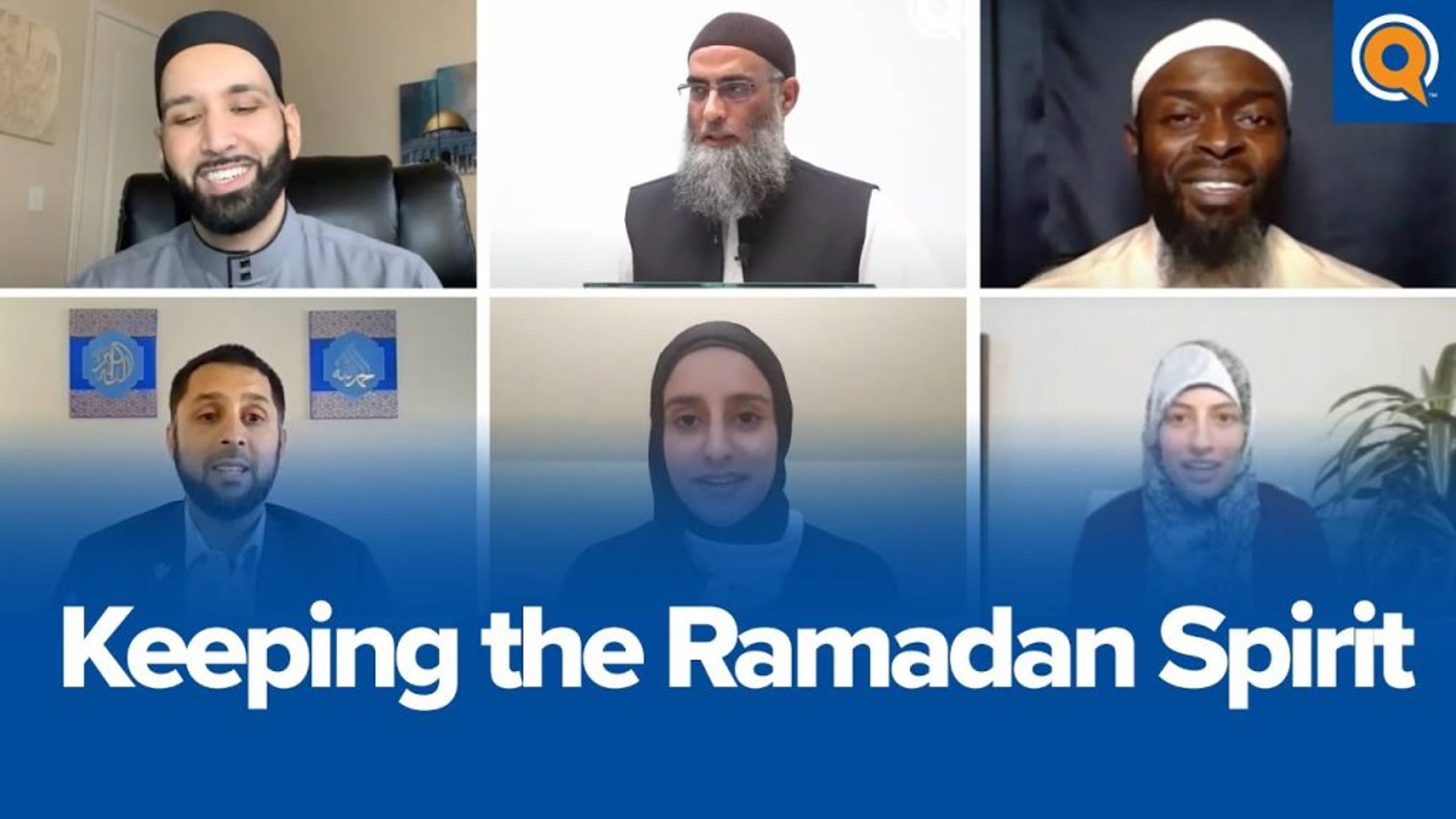 Keeping The Ramadan Spirit Alive