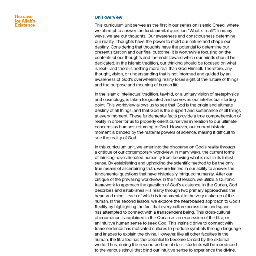 Unit overview and  learning objectives 