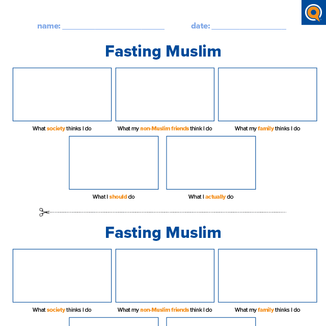 2.1 Worksheet: Fasting Muslim