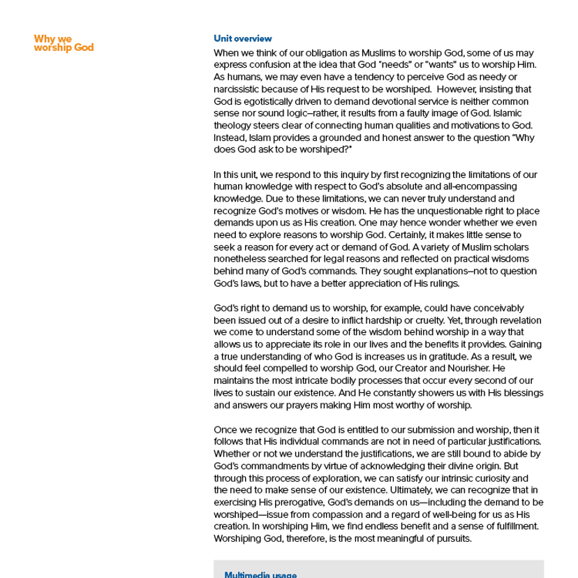 Unit overview and learning objectives