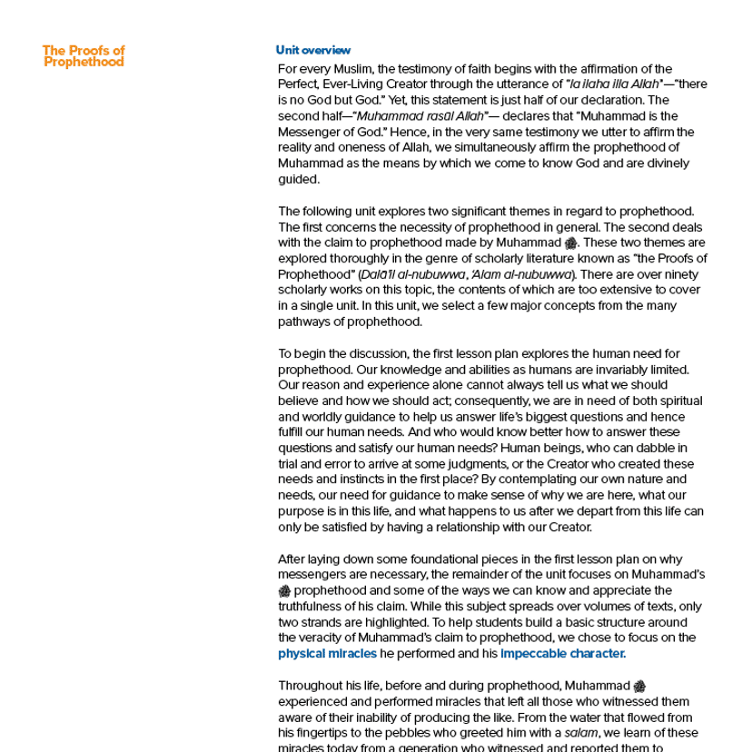 Unit overview and learning objectives