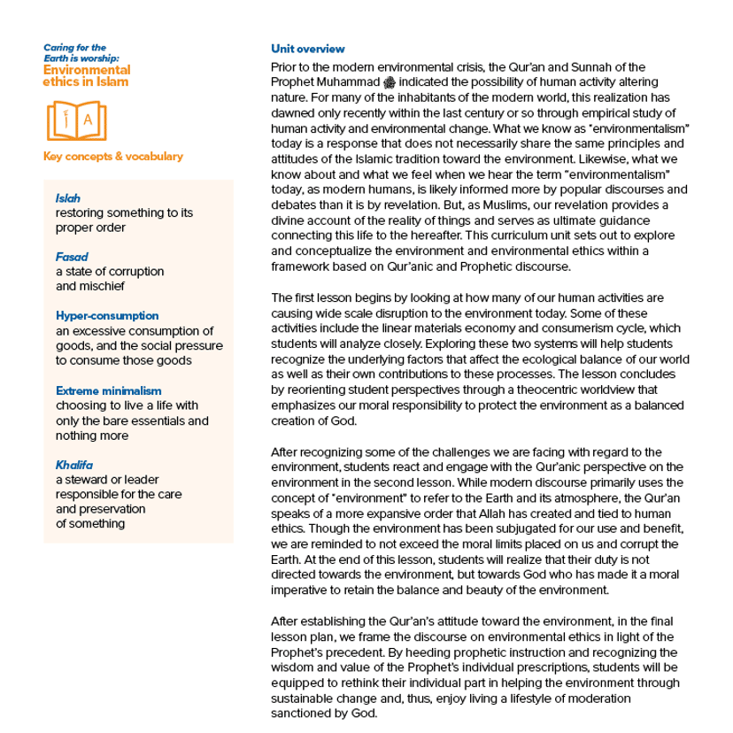 Unit overview and learning objectives