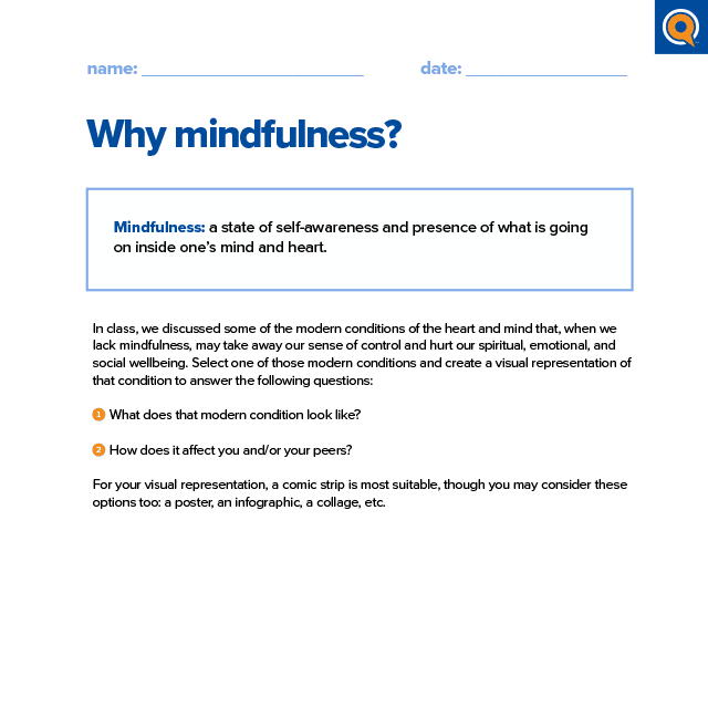 1.4 Homework: Why mindfulness