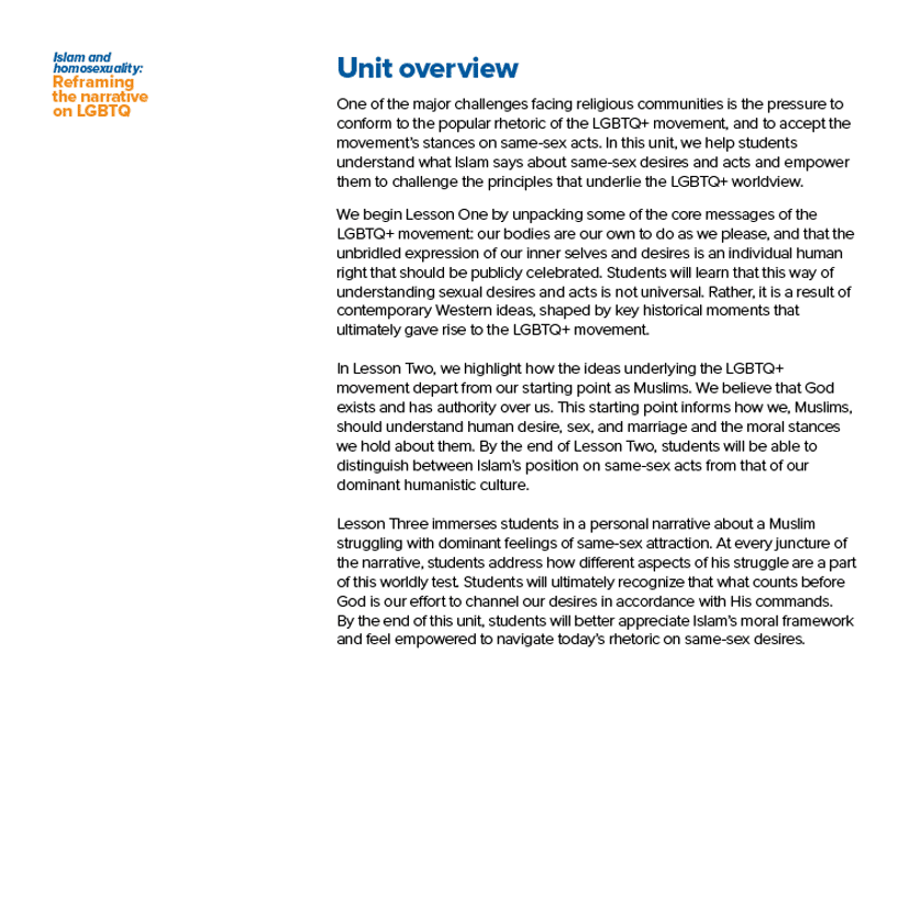 Unit overview and learning objectives 