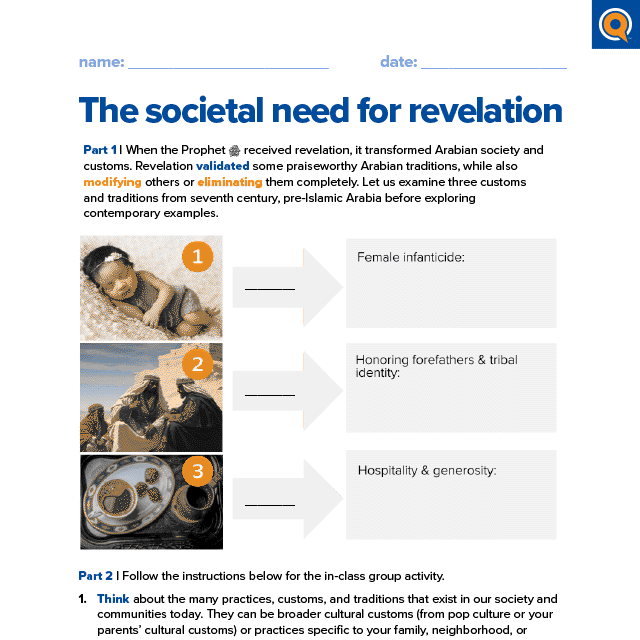 2.2 The societal need for revelation 