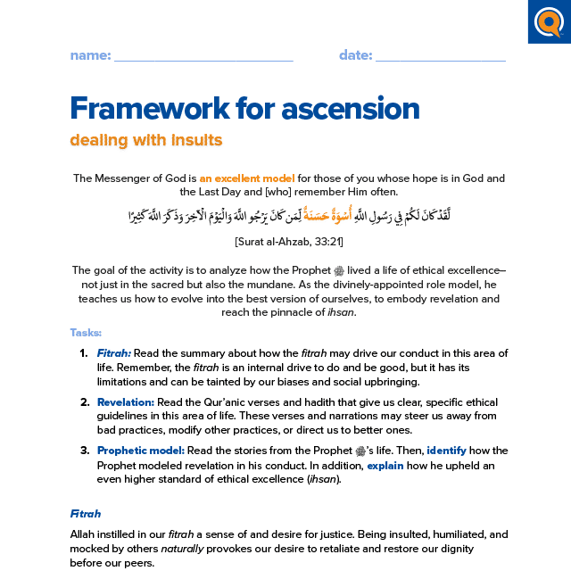 3.4 Framework for ascension