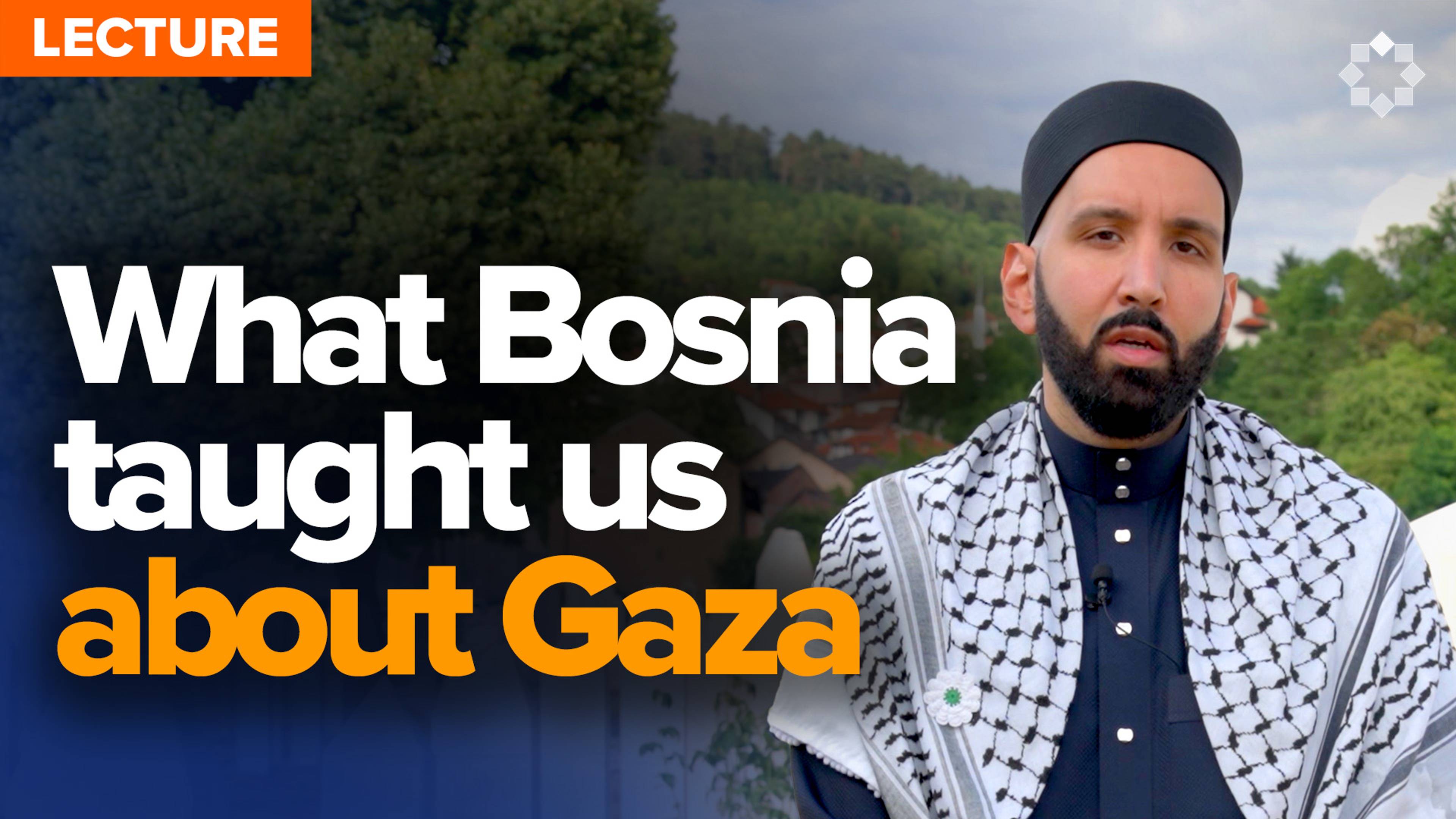 "What I Saw in Bosnia." 30 Years After the Genocide | Lecture by Dr. Omar Suleiman