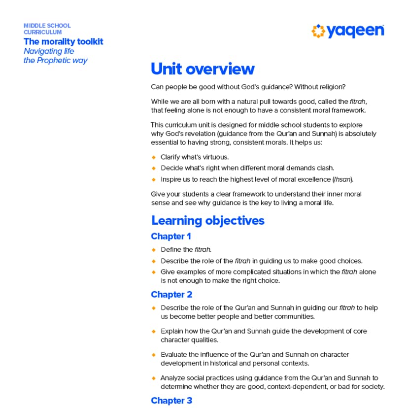 Unit overview and learning objectives