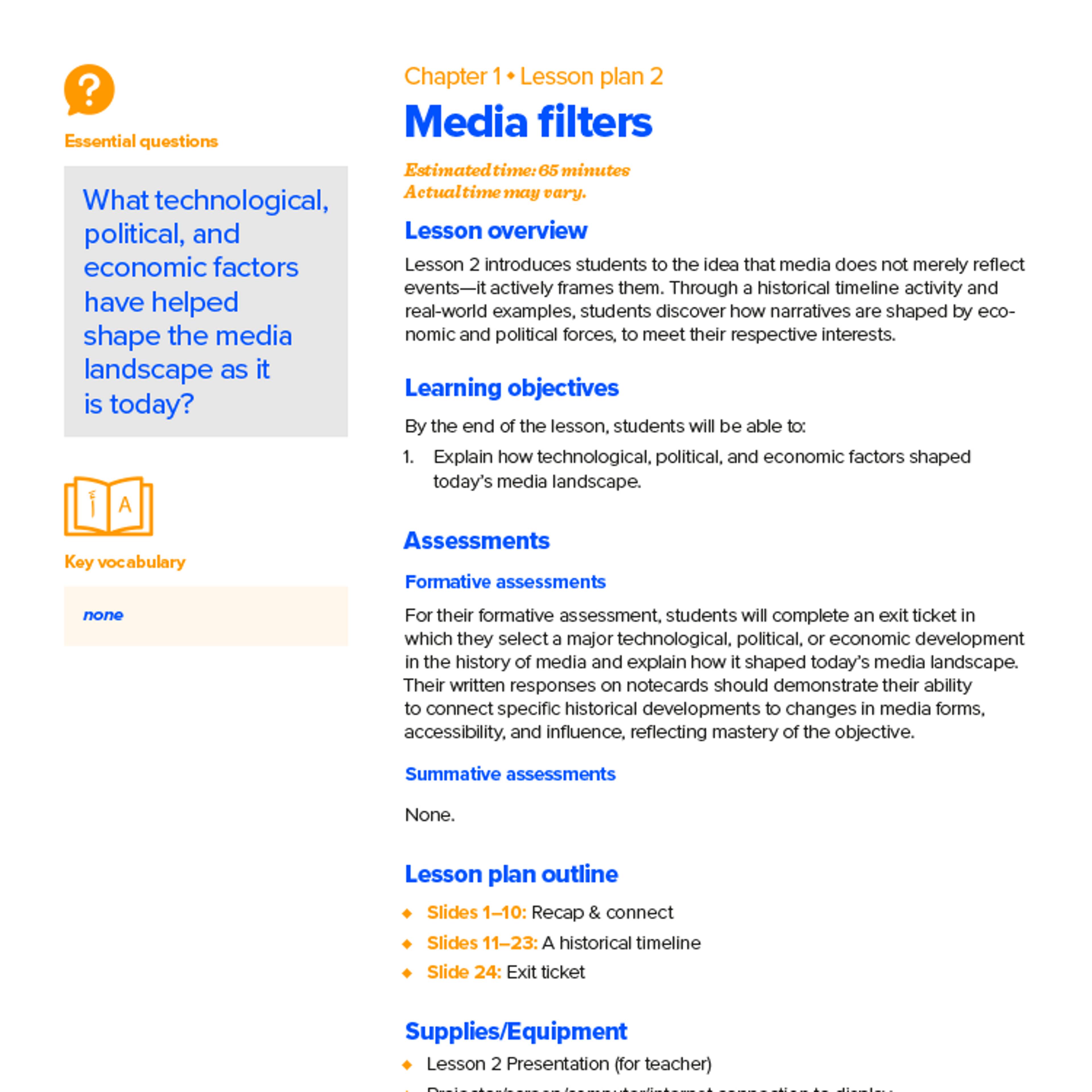 Lesson plan