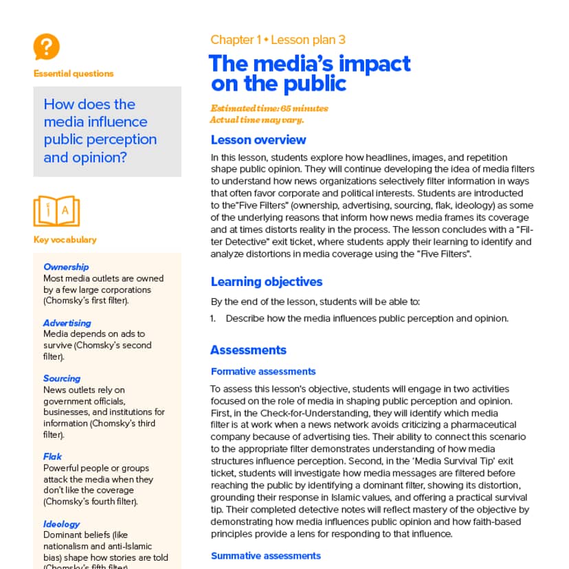 Lesson plan 
