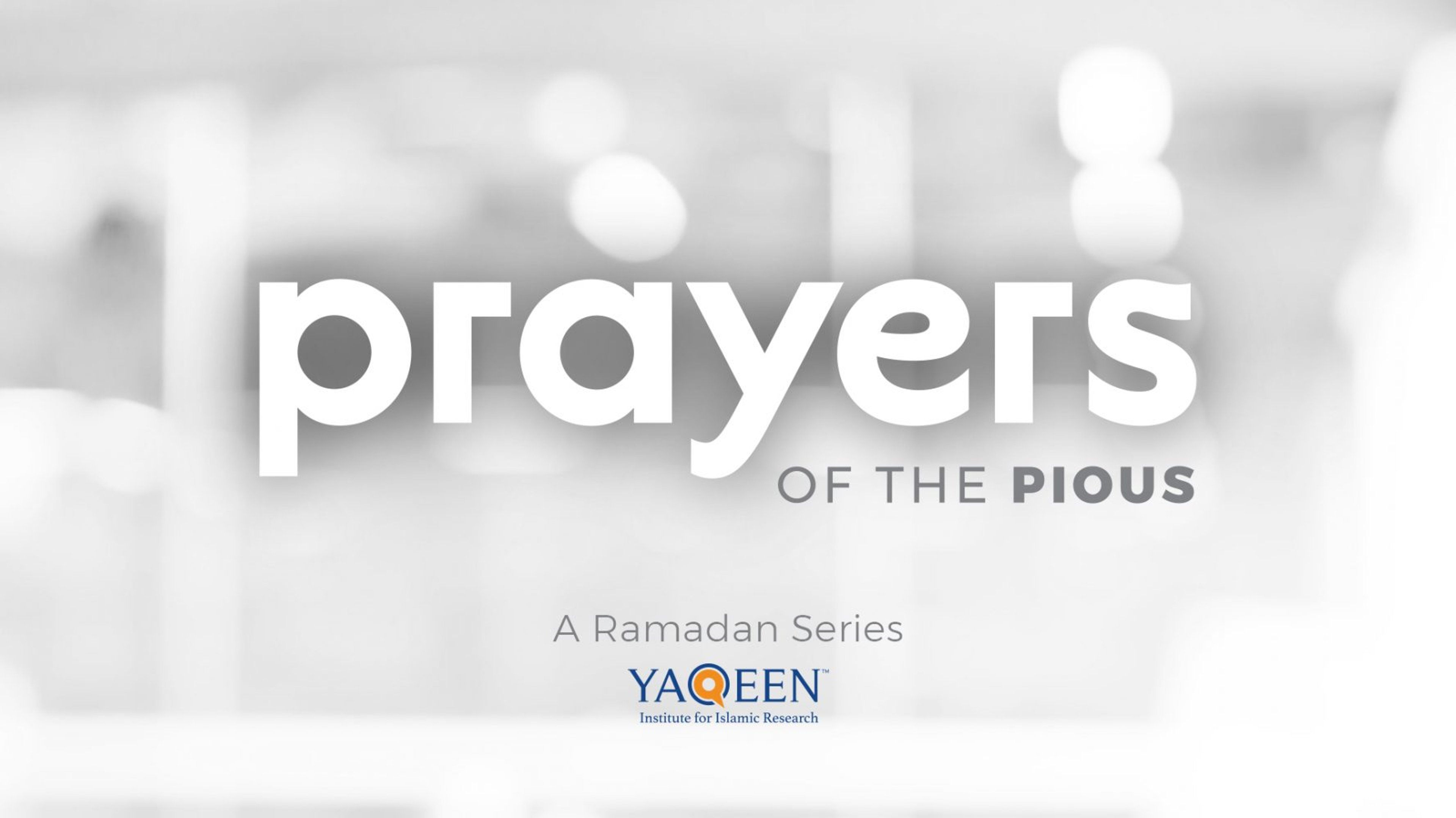 Prayers of the Pious