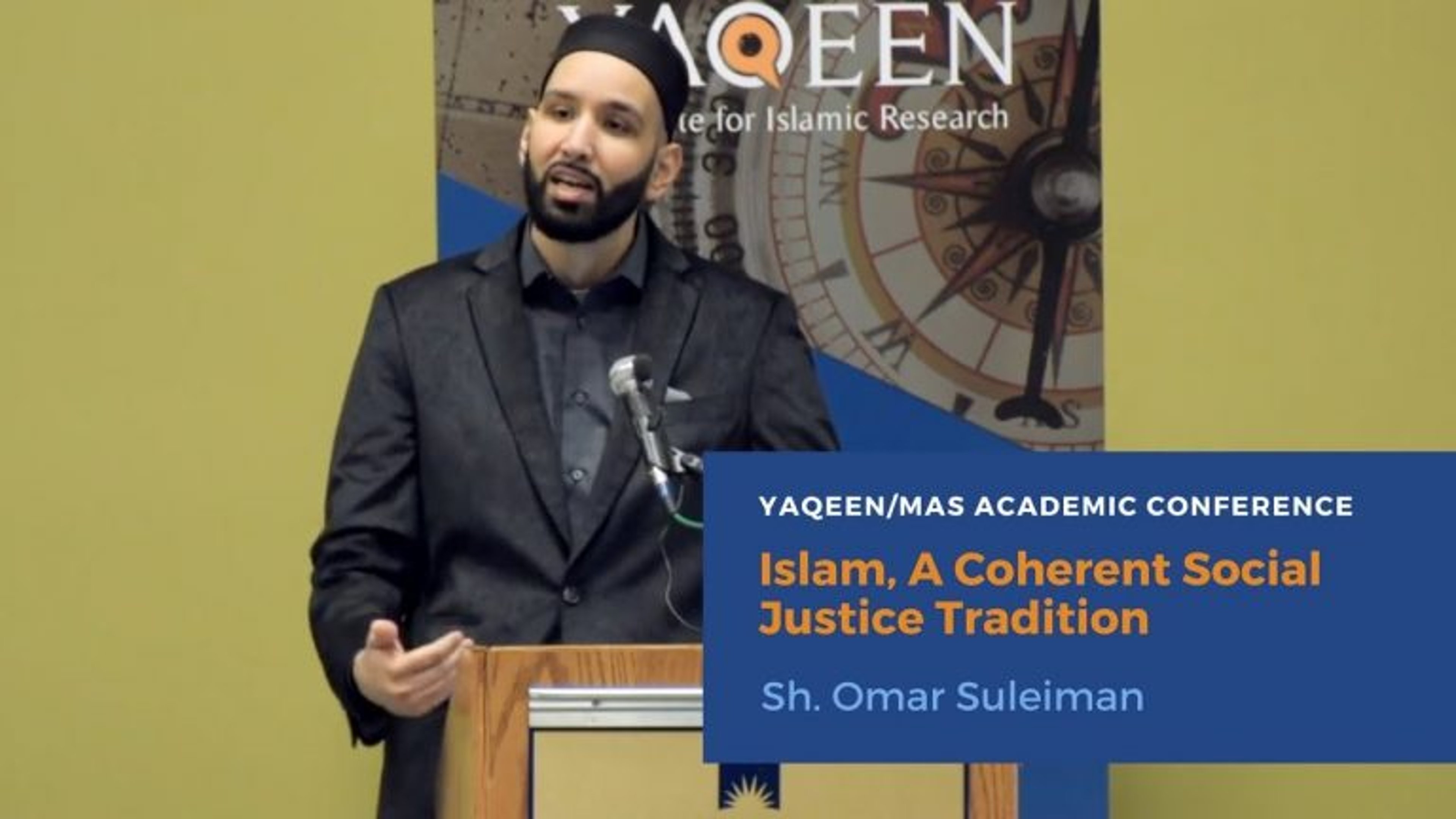 Islam, A Coherent Social Justice Tradition | Omar Suleiman | 16th MAS-ICNA Convention