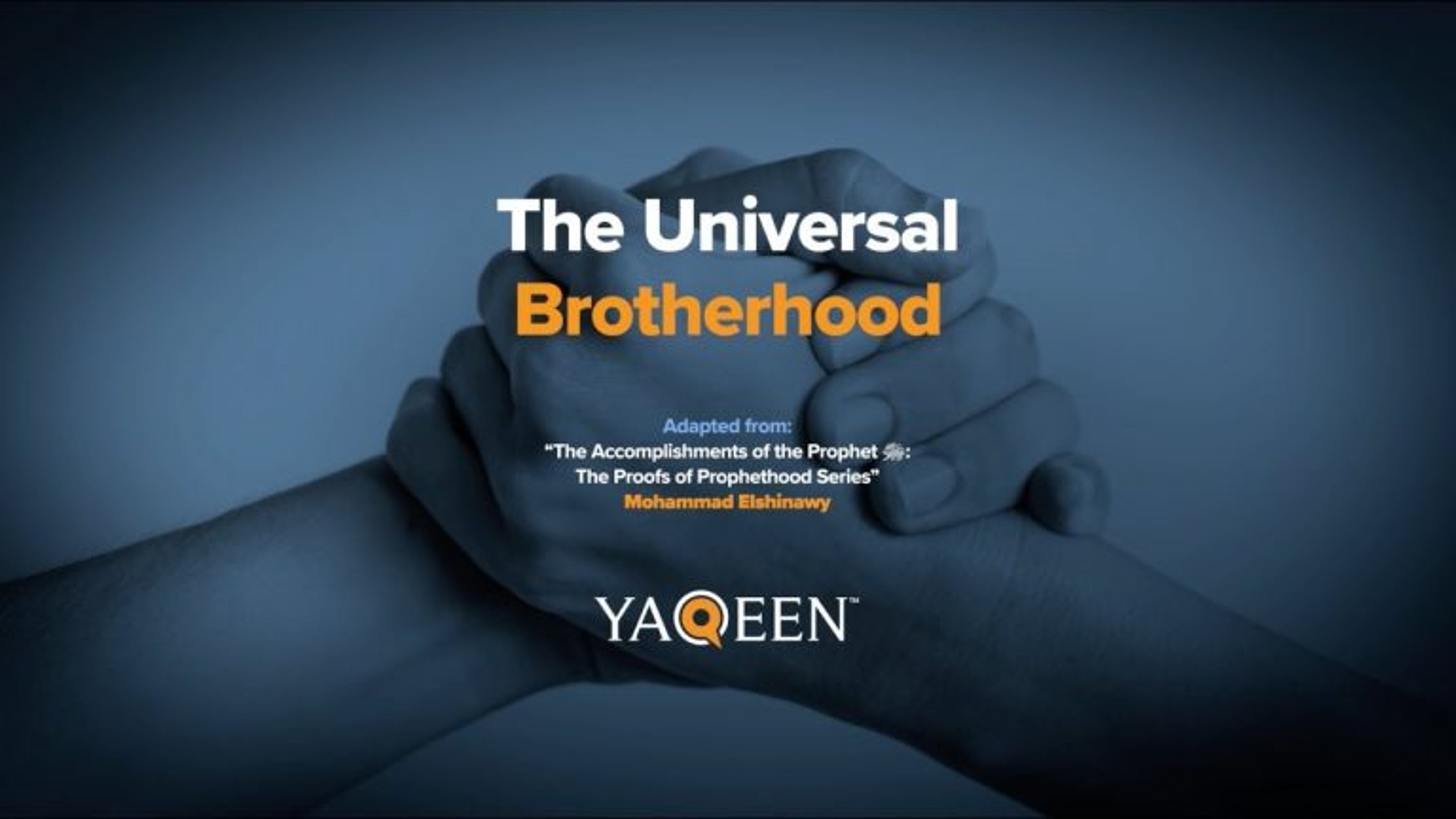 The Universal Brotherhood | Animation