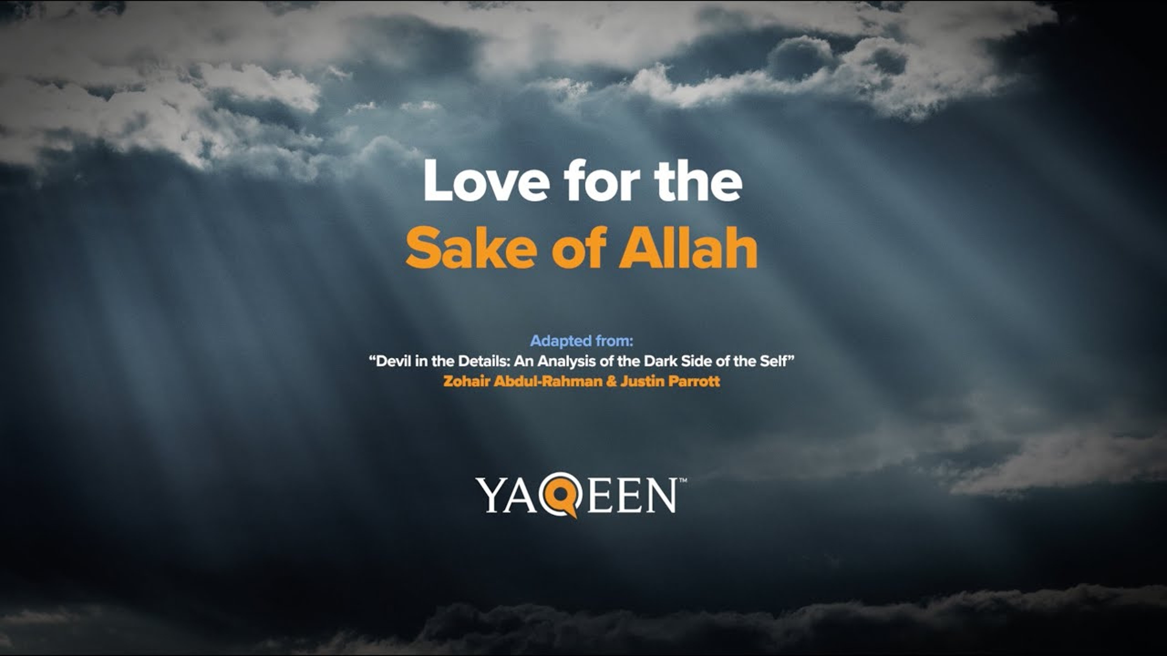 Love for the Sake of Allah | Animation