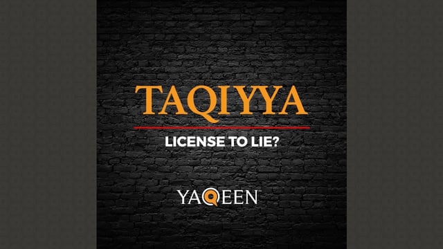 Taqiyya - License to Lie? | Animated Video