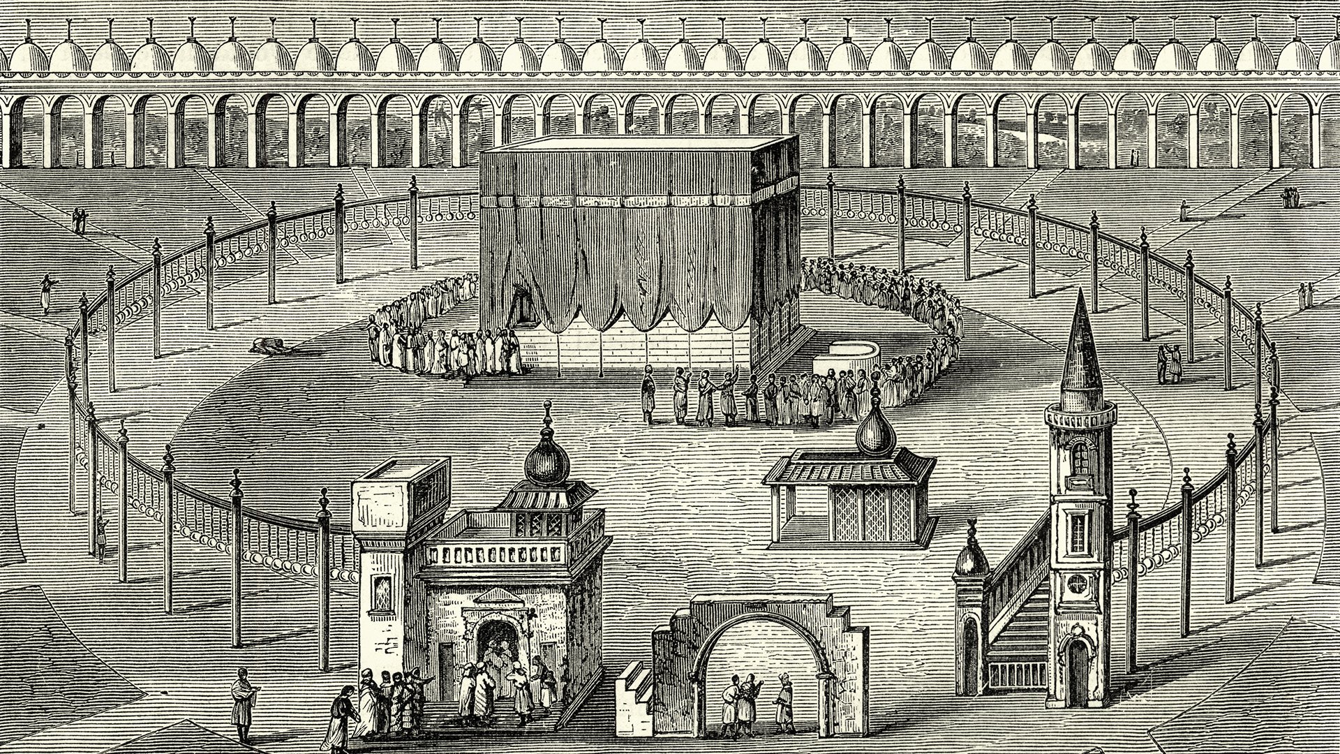 Prophet Ibrahim (peace be upon him) catapulted into the fire – divine miracle