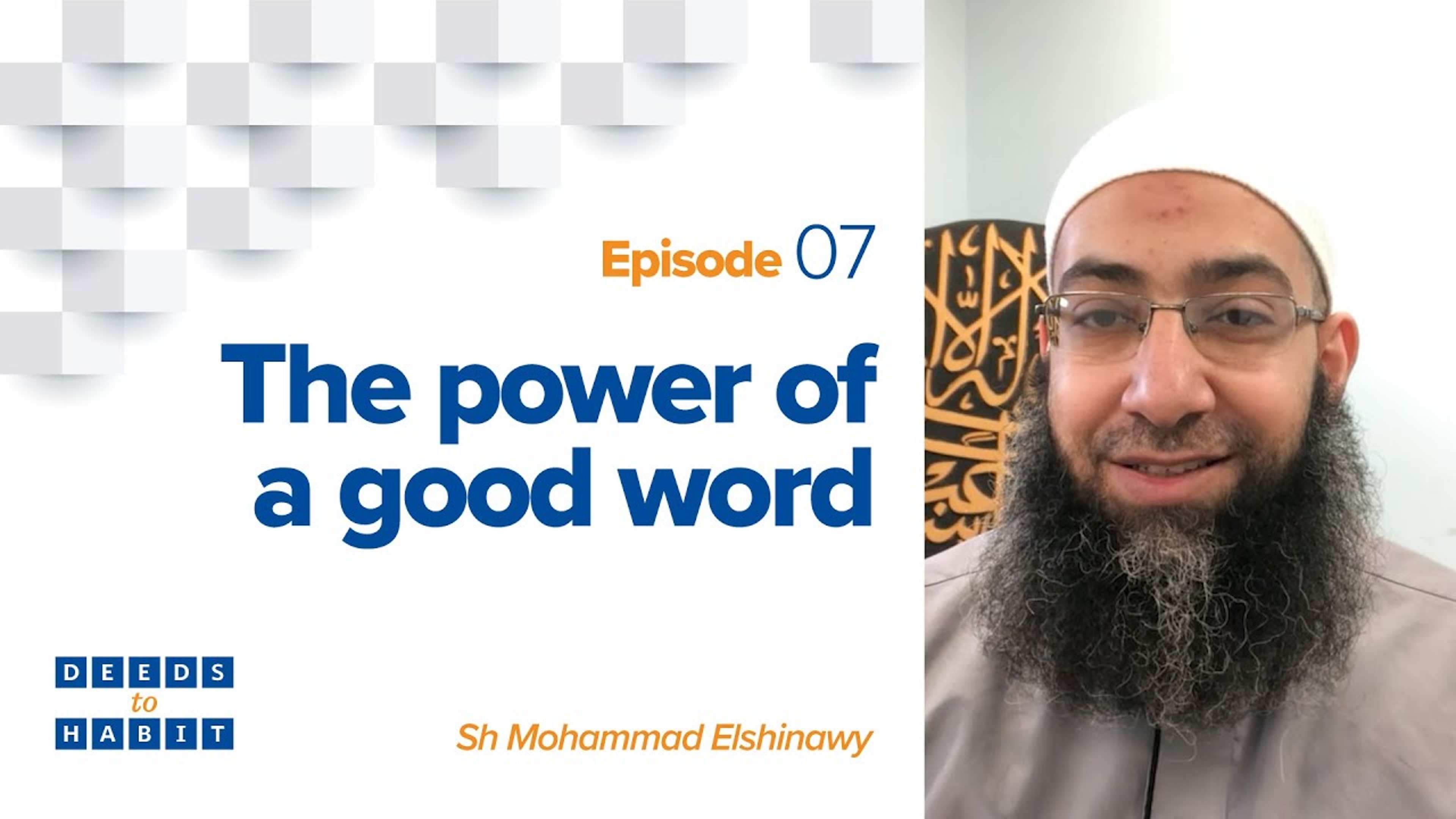 The Power of a Good Word