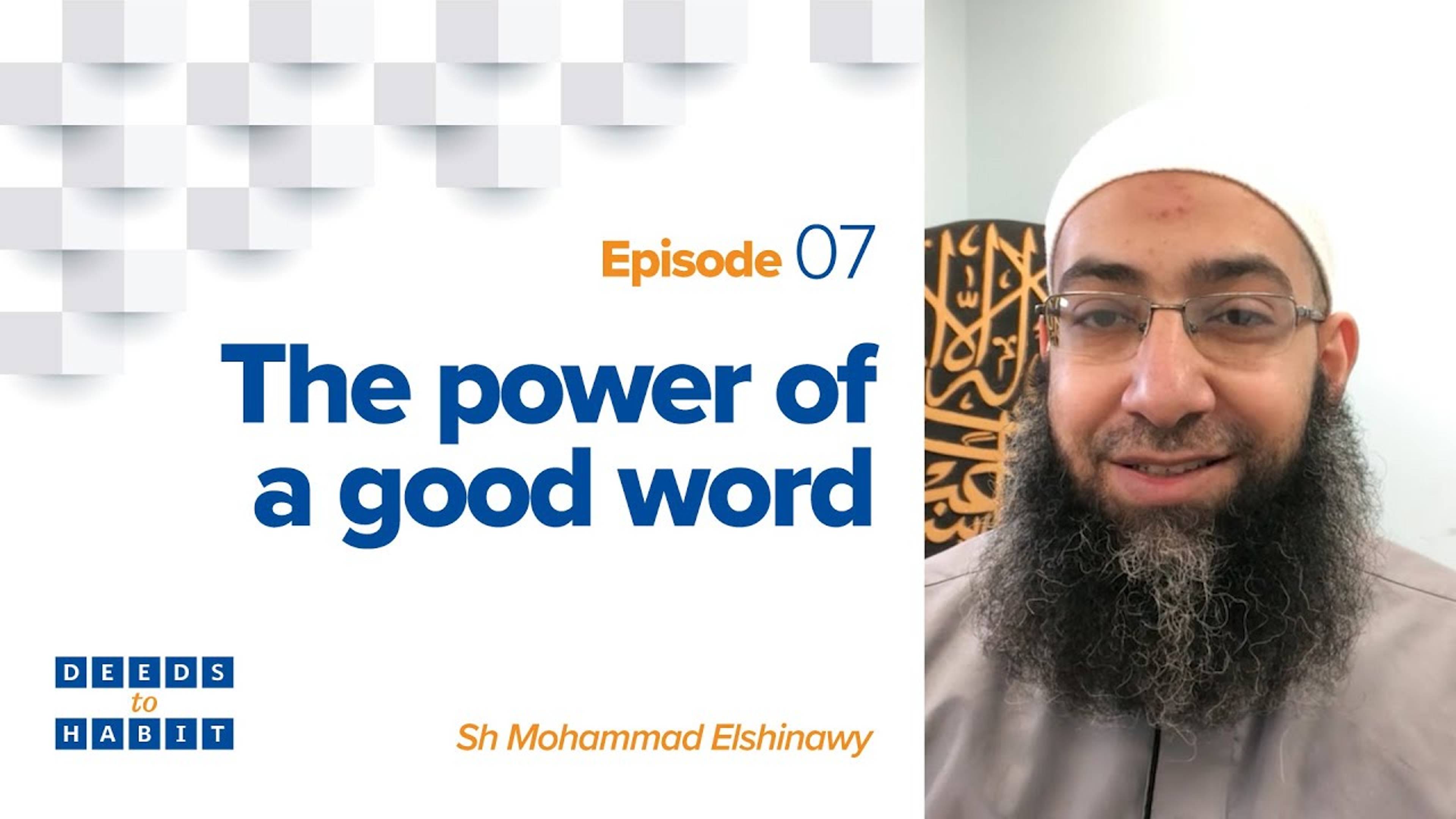 The Power of a Good Word