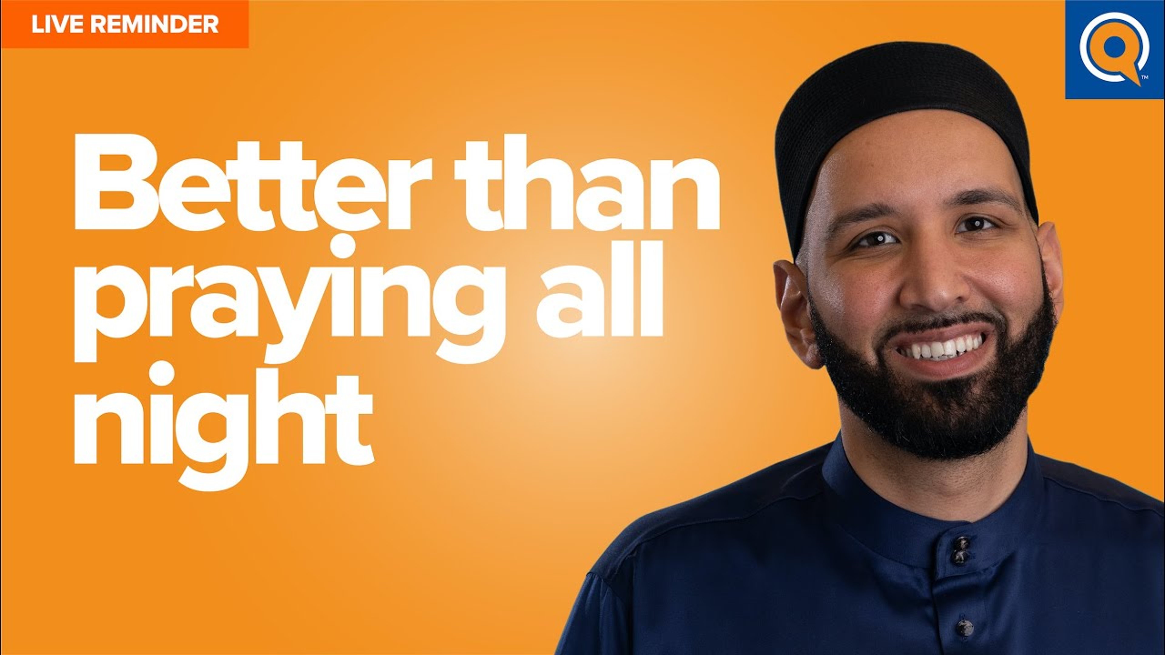 Better Than Praying All Night | Live Reminder