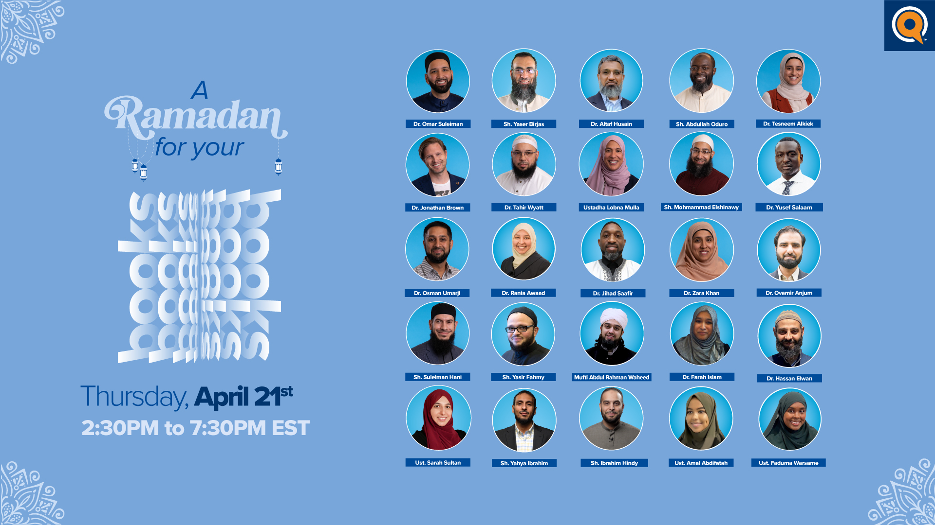 Webathon: End Ramadan Strong with Yaqeen