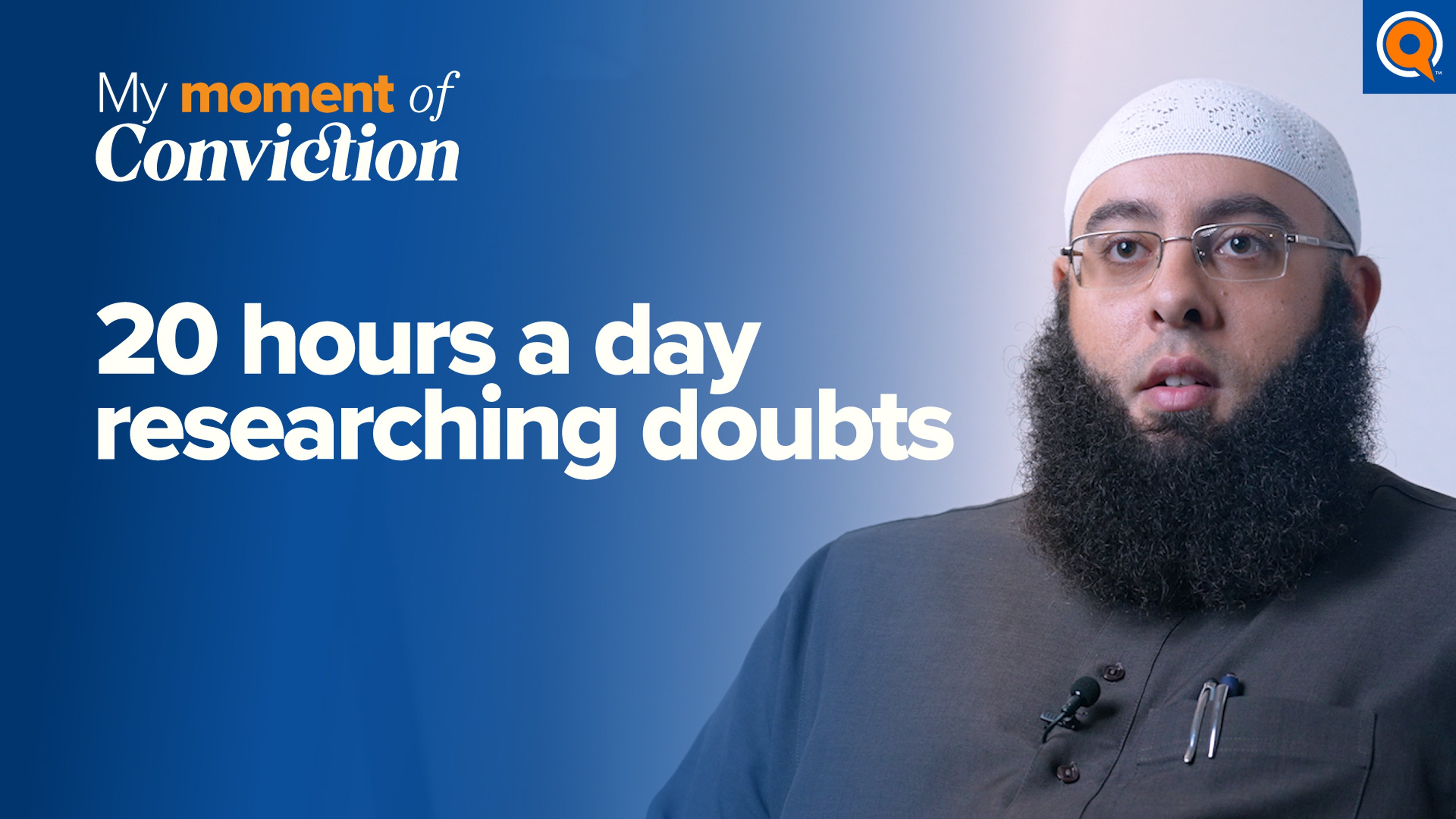 Confronting the Difficult Questions: Dr. Ahmed Khater | My Moment of Conviction