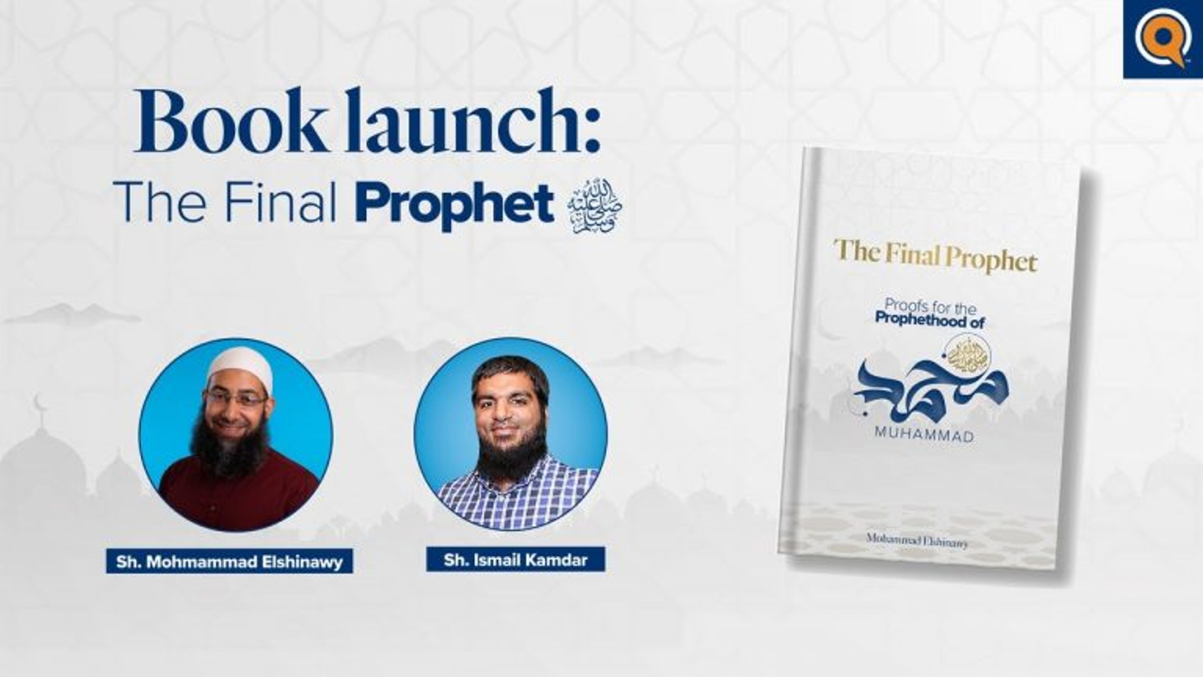 Book Launch: The Final Prophet ﷺ