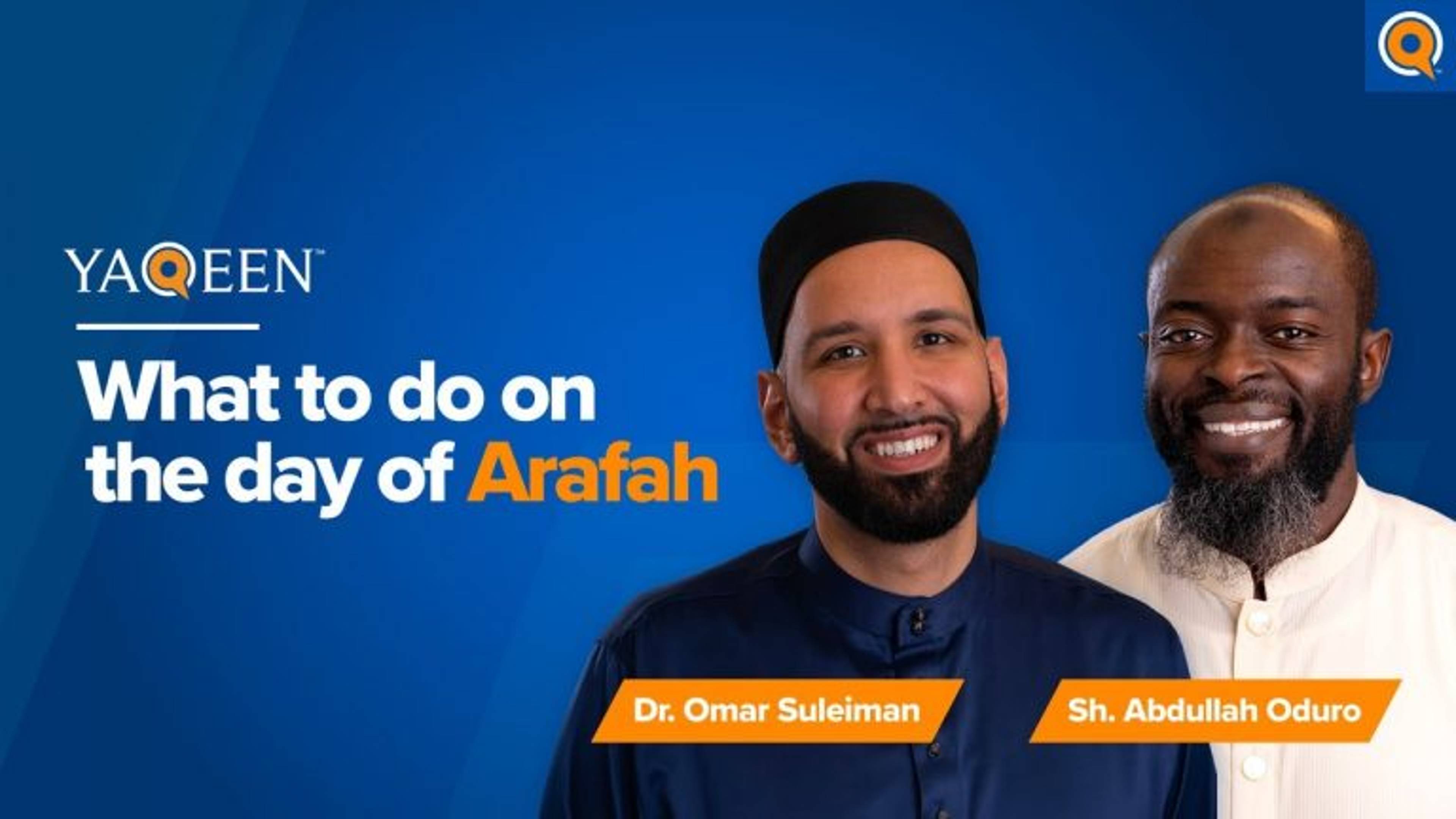 What to do on the Day of Arafah | Webinar