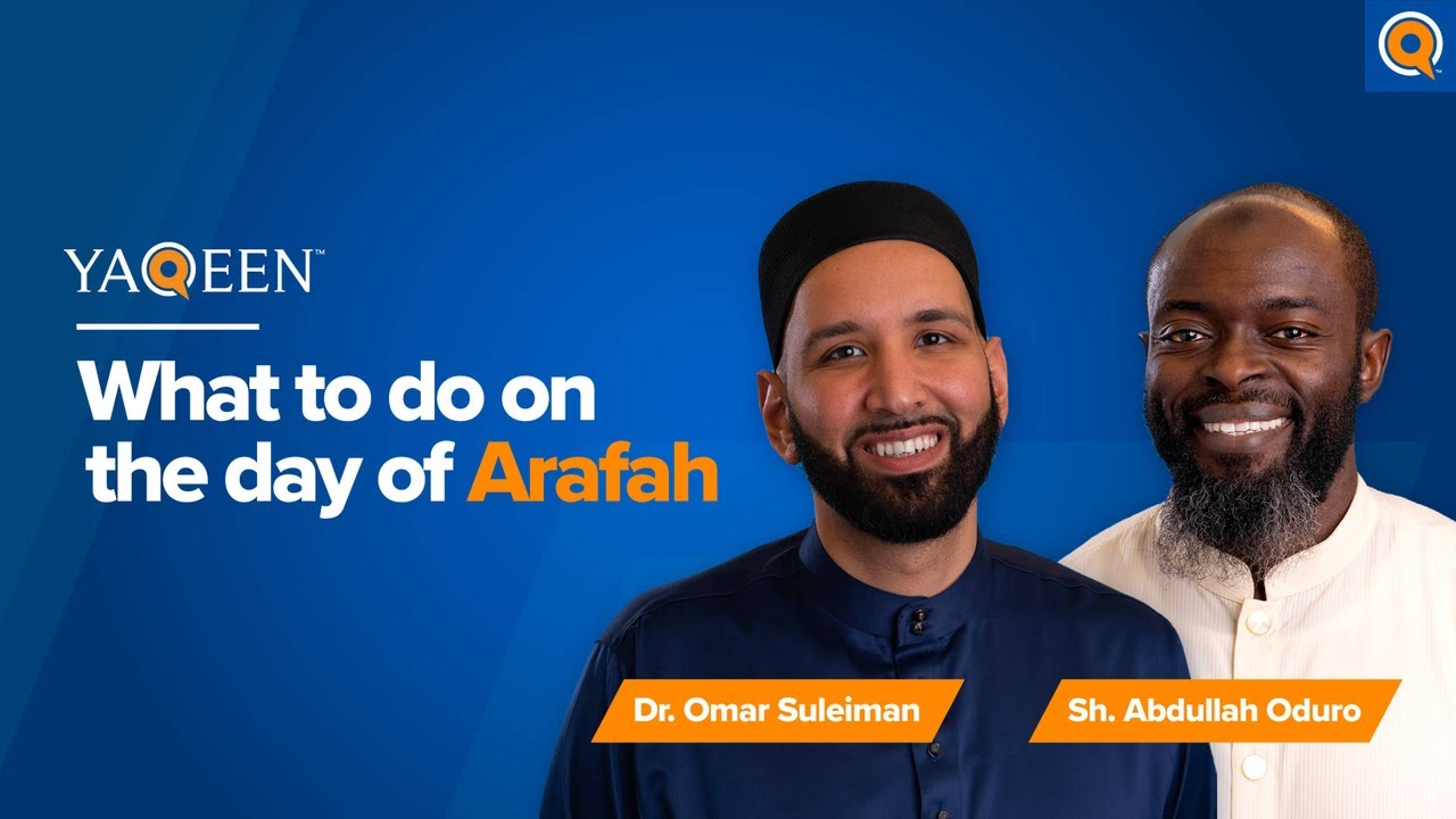 What to do on the Day of Arafah | Webinar