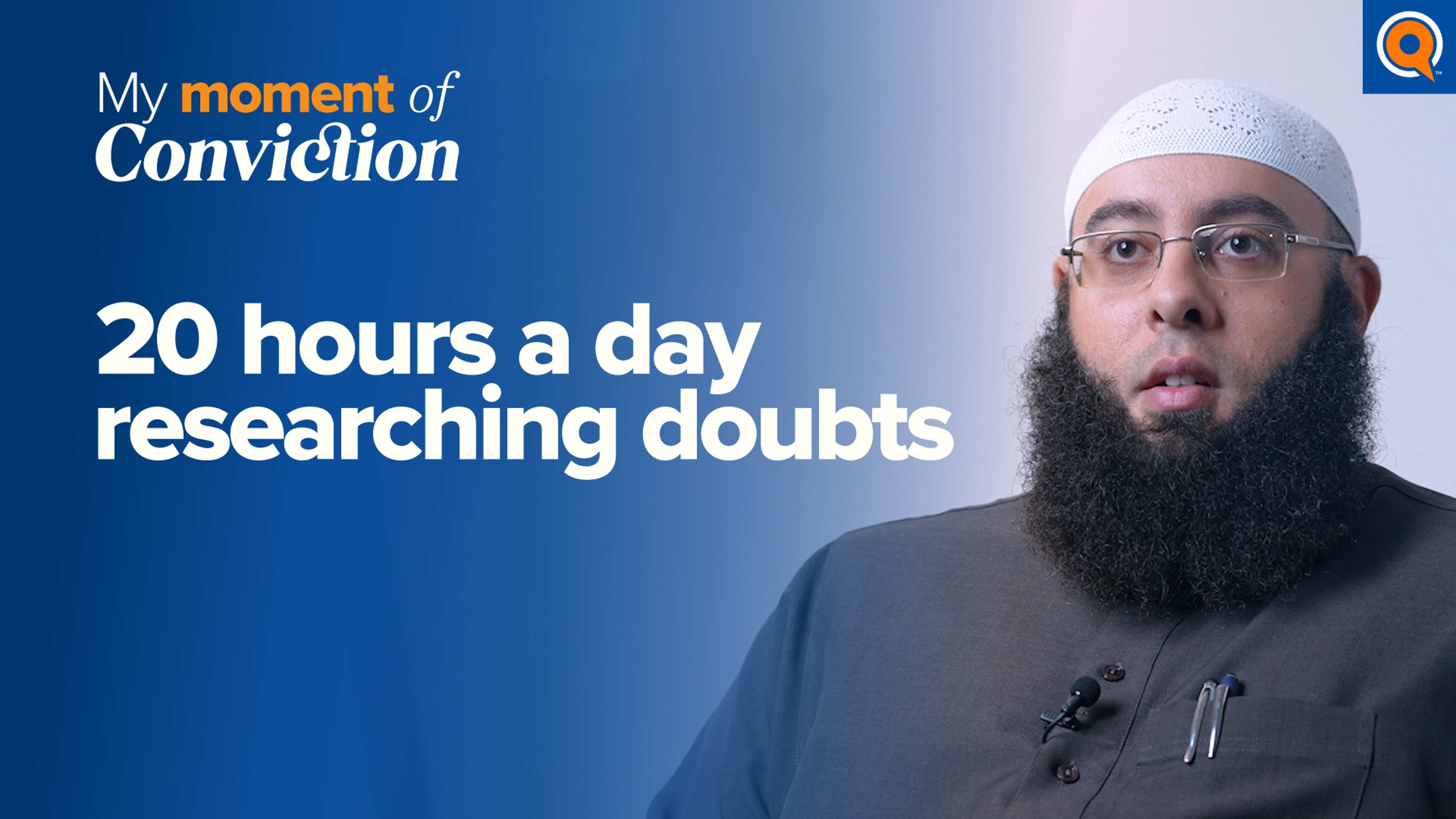 Confronting the Difficult Questions: Dr. Ahmed Khater | My Moment of Conviction