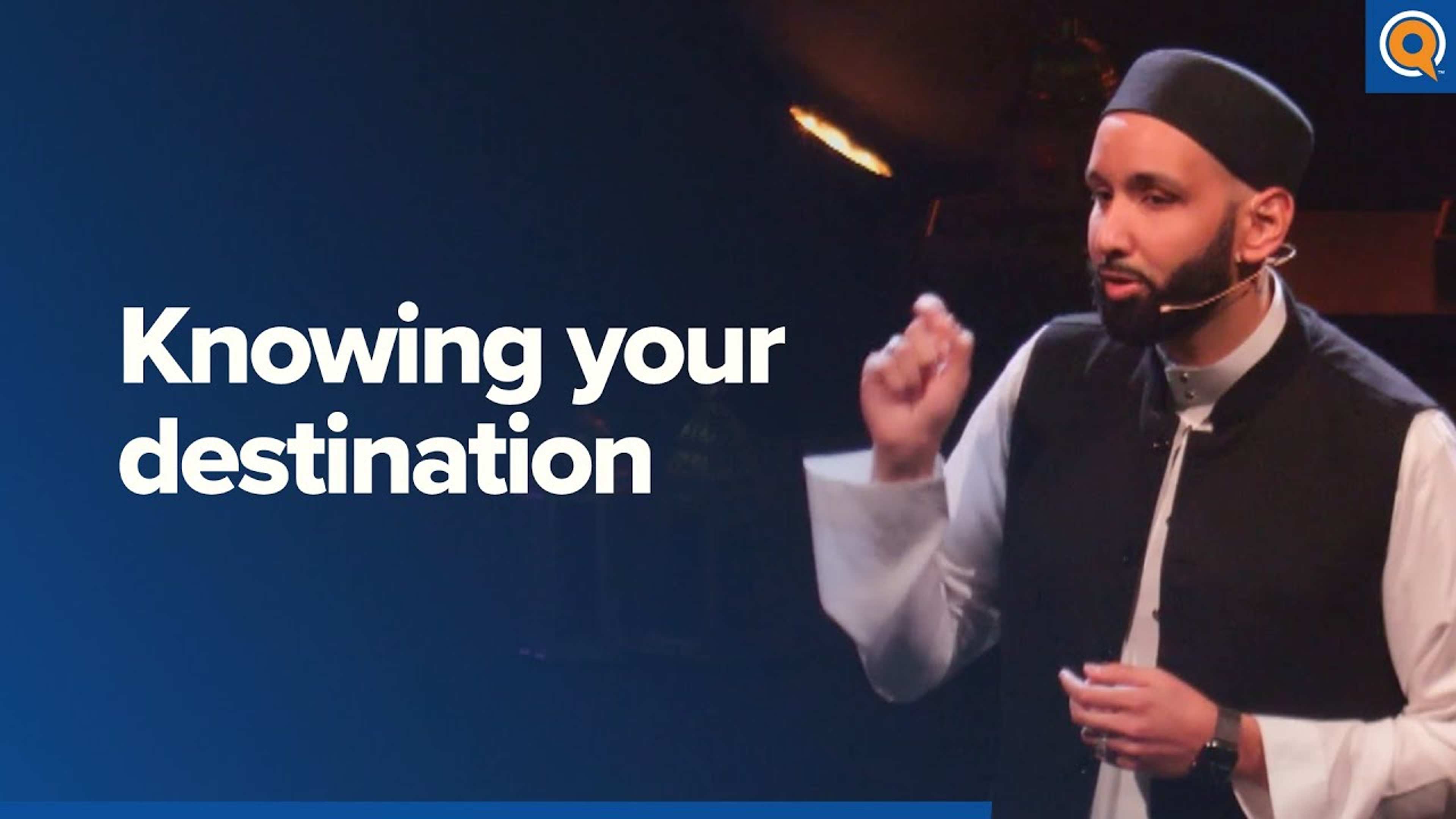 Knowing Your Destination (Part 1)