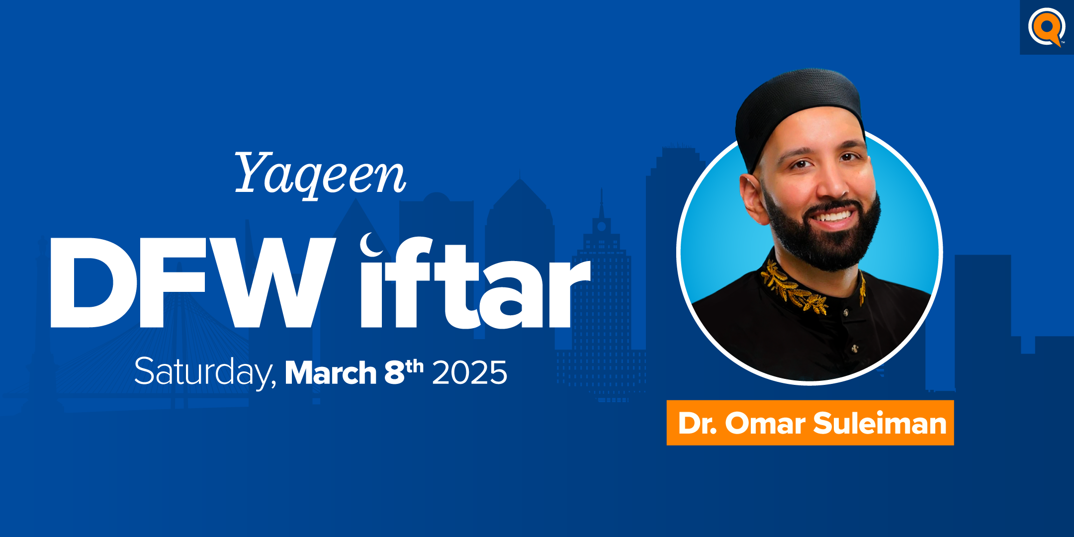 Get tickets for a Yaqeen Iftar Near You!