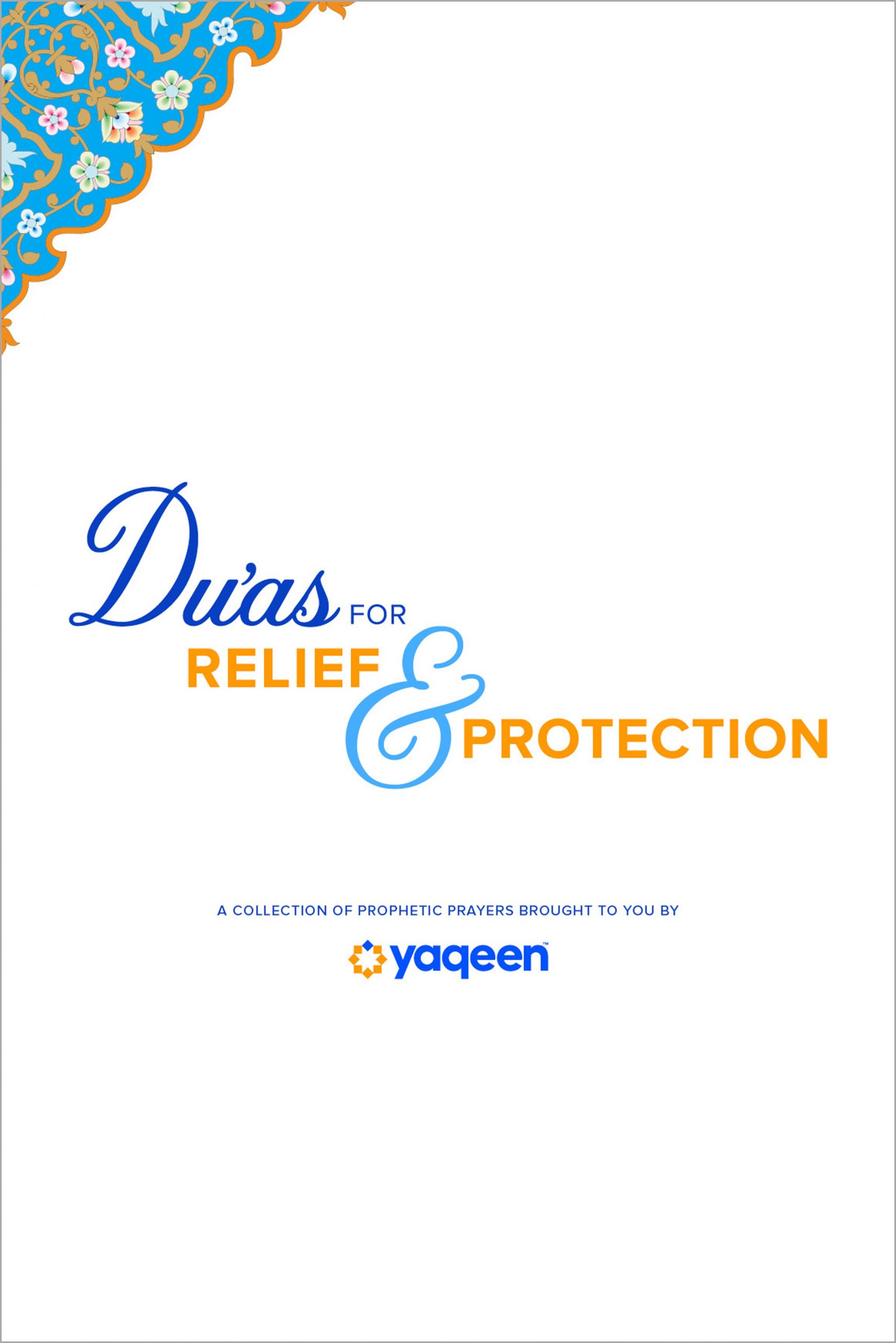 Prophetic Prayers for Relief and Protection