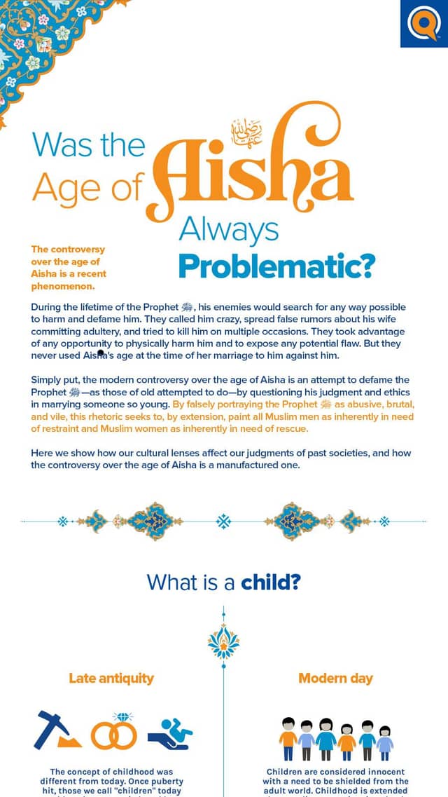 Was the Age of Aisha (ra) Always Problematic?
